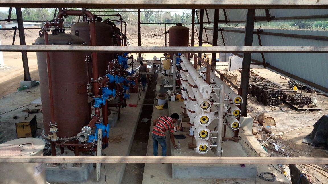 Navabharat Agro-50 m3 per hr- RO+DM for Power Plant